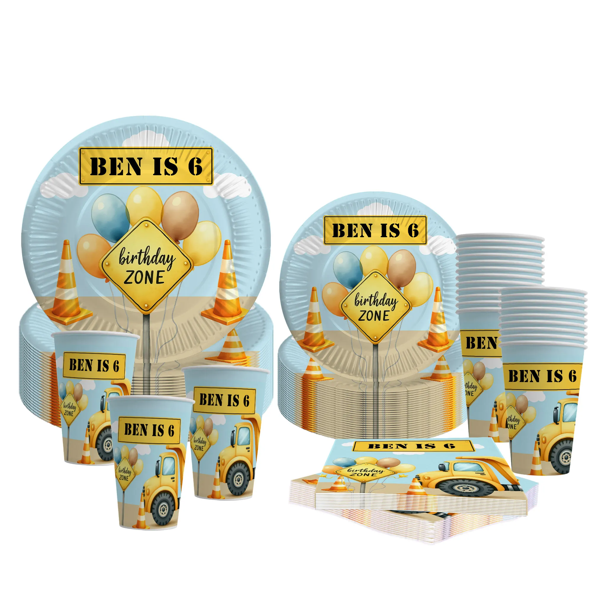 Builder Kids Party Set